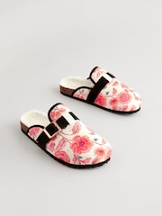 Cath Kidston Floral Mule Slippers - Image 3 of 6