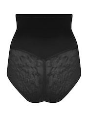 Pour Moi Black Effortless Shapewear Tummy Control High Waist Briefs - Image 4 of 4