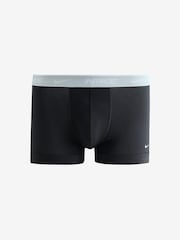 Nike Ice Grey Essential Cotton Stretch Trunks 3 Pack - Image 2 of 5