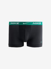 Nike Ice Grey Essential Cotton Stretch Trunks 3 Pack - Image 4 of 5