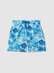 Vilebrequin Tropical Print Swim Shorts - Image 1 of 2