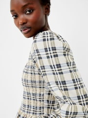 French Connection Black Ivy Check Top - Image 3 of 4