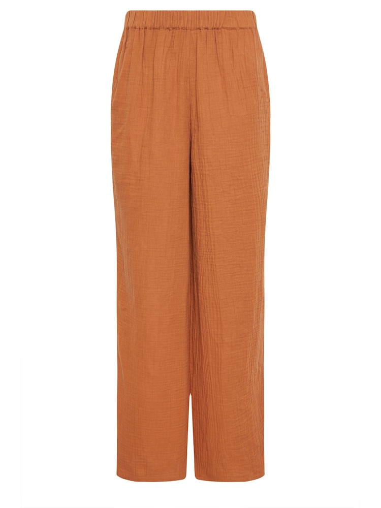 Naranja - Pantalones de pernera ancha con estampado de cachemir de Long Tall Sally - Imagen 5 de 5 Naranja - Pantalones de pernera ancha con estampado de cachemir de Long Tall Sally - Imagen 5 de 5