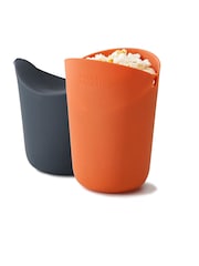 Joseph Joseph Orange M-Cuisine™ 2 Piece Popcorn Maker Set - Image 1 of 5