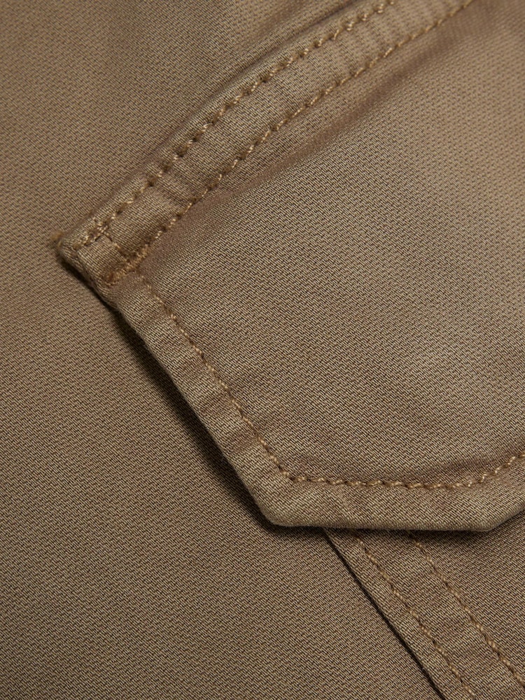 River Island Brown Stone Cargo Trousers - Image 5 of 5