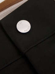 Reiss Black Baller - Che Contrast Stripe Elasticated Waist Swim Shorts - Image 4 of 5