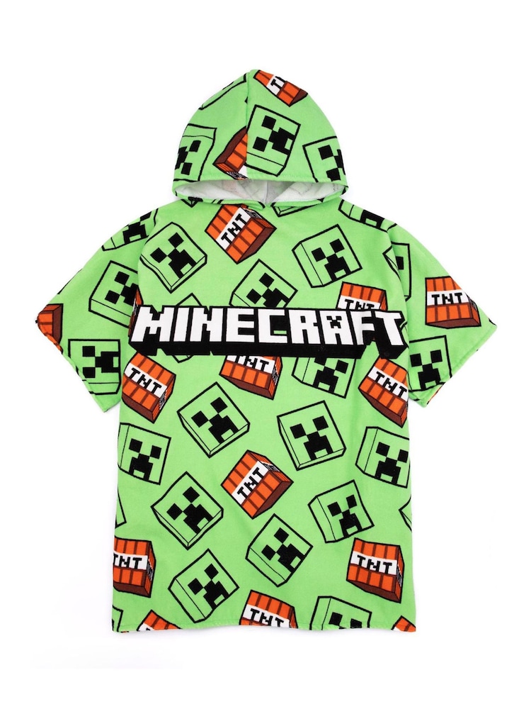 Vanilla Underground Green Boys Licencing Towel Poncho - Image 1 of 6