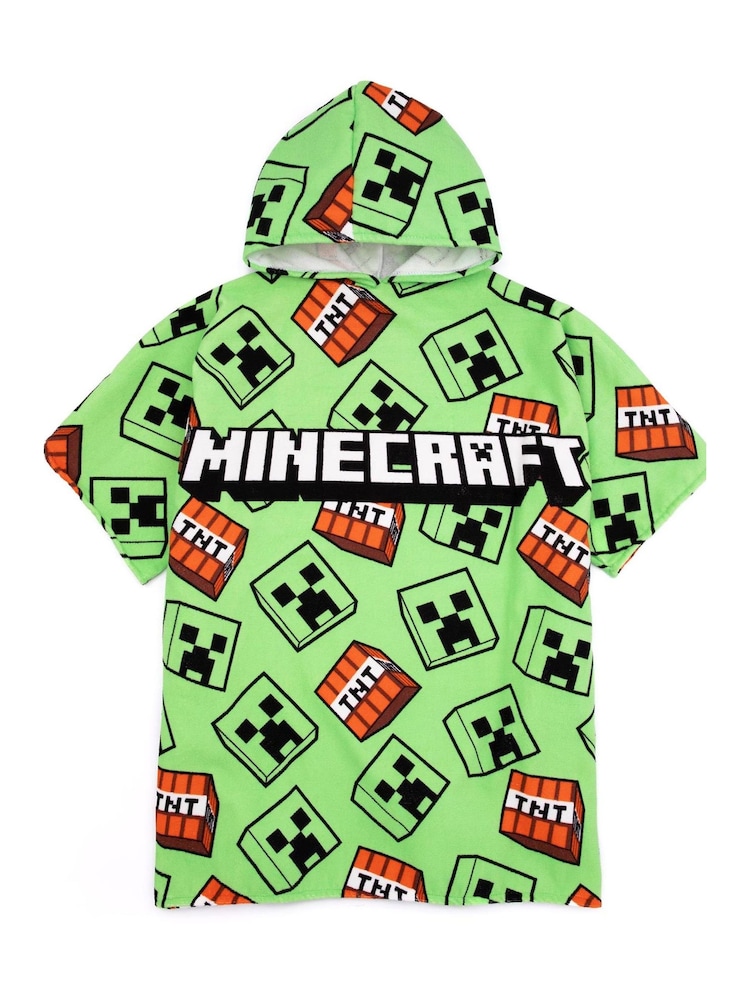 Vanilla Underground Green Boys Licencing Towel Poncho - Image 2 of 6