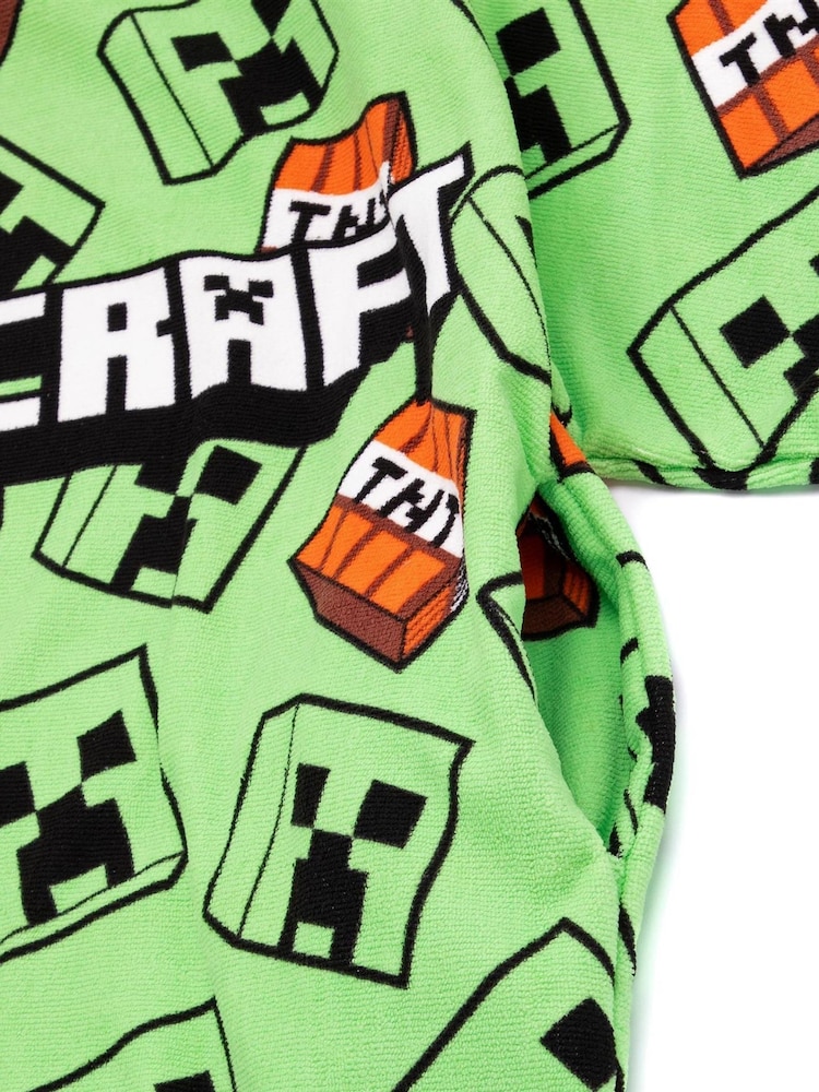 Vanilla Underground Green Boys Licencing Towel Poncho - Image 6 of 6