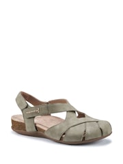 Hotter Green Regular Fit Catskill II Touch-Fastening Sandals - Image 2 of 3