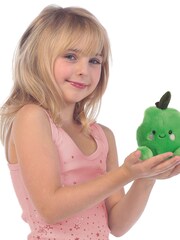 Aurora World Palm Pals Jolly Green Apple Plush Toy - Image 5 of 5