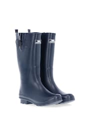 Trespass Female Damon Black Wellies - Image 1 of 5