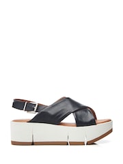 Moda in Pelle Ritika Crossover Chunky Back Sandals - Image 1 of 4