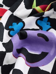 Multi Checkerboard Faces Single Long Sleeve 100% Cotton Pyjamas (3-16yrs) (3-16yrs) - Image 3 of 5