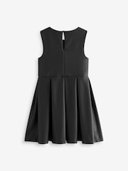Black Scuba Bow Occasion Dress (1.5-16yrs) - Image 5 of 7