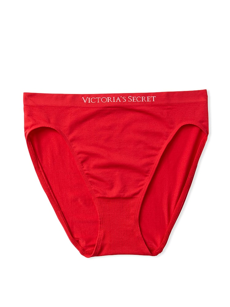 Victoria's Secret Red Lipstick Brief Knickers - Image 3 of 3