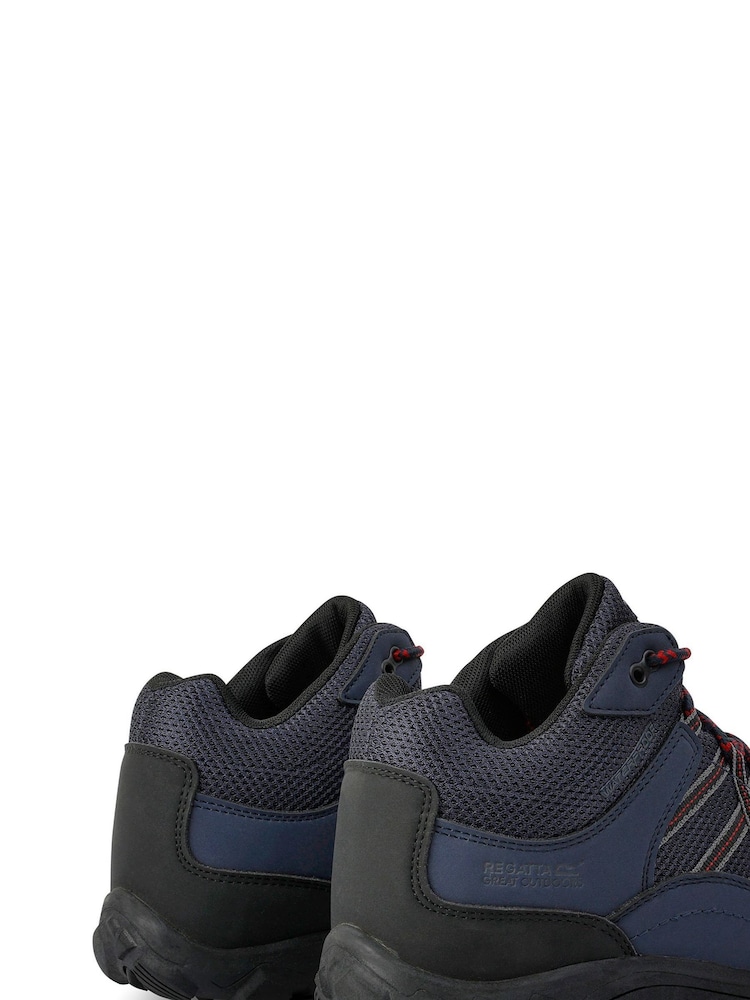 Regatta Blue Edgepoint Mid Waterproof Walking Boots - Image 2 of 9
