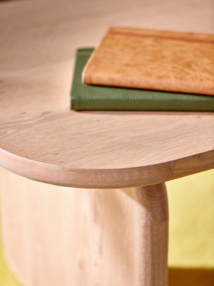 MADE.COM White Wash Oak Nyla Coffee Table - Image 2 of 5