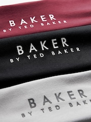 Baker By Ted Baker mehrfarbige Langarm-T-Shirts aus 100 % Baumwolle im 3er-Pack - Bild 7 von 7
