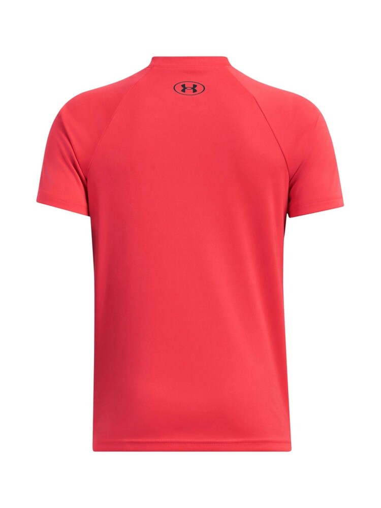 أحمر كروم - تيشرت بشعار كبير بكم قصير من Under Armour - صورة 2 من 3