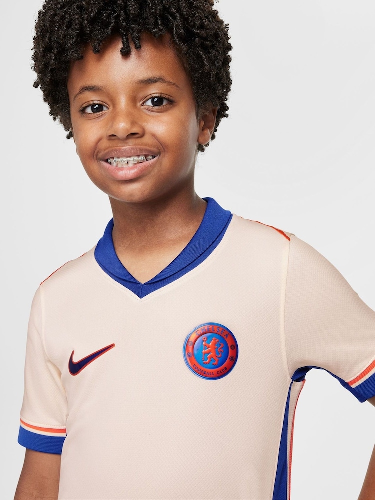 Goście - Nike Kids Chelsea FC 24/25 Stadium Football Shirt - Image 4 of 10