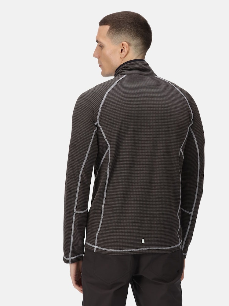 Regatta Black Yonder Quarter Zip Fleece - Image 2 of 9