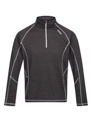 Regatta Black Yonder Quarter Zip Fleece - Image 6 of 9