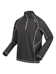 Regatta Black Yonder Quarter Zip Fleece - Image 7 of 9