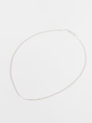 Oliver Bonas Silver Tone Linne Chain Necklace - Image 1 of 6