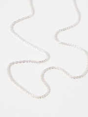 Oliver Bonas Silver Tone Linne Chain Necklace - Image 2 of 6