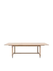 Gallery Home Natural Alston Extendable Dining Table - Image 7 of 9