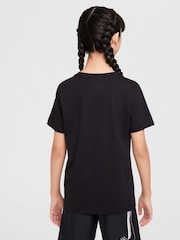 Nike Black PSG Crest Graphic T-Shirt - Image 2 of 5