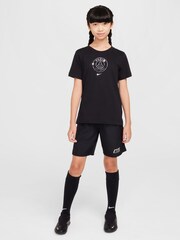 Nike Black PSG Crest Graphic T-Shirt - Image 5 of 5