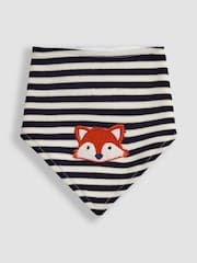 Jojo Maman Bébé Lätzchen mit Fuchsmotiv, 3er-Pack - Bild 2 von 8