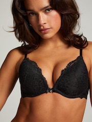 Negro - Hunkemöller Marine Padded Underwired Push-Up Bra - Imagen 3 de 5