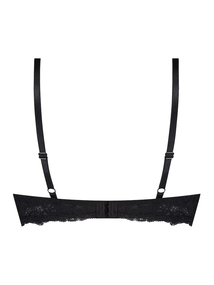 Negro - Hunkemöller Marine Padded Underwired Push-Up Bra - Imagen 5 de 5