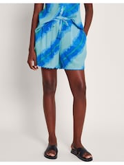 Monsoon Blue Zifia Stripe Shorts - Image 1 of 5