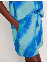 Monsoon Blue Zifia Stripe Shorts - Image 4 of 5