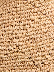 LK Bennett Natural Amiri Slouchy Raffia Shoulder Bag - Image 3 of 3