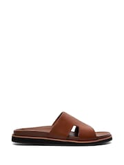Marrón cromado - Sandalias con suela gruesa Insight de Dune London - Imagen 3 de 7