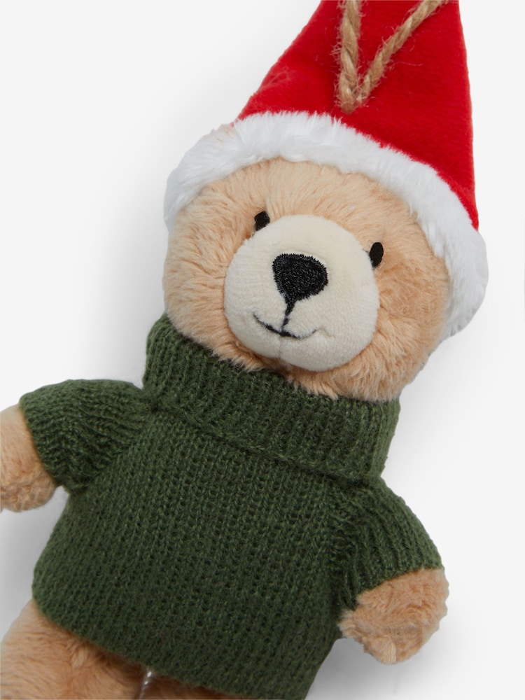 Brown Bertie Bear Christmas Bauble - Image 4 of 4