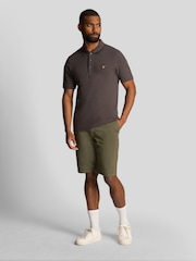 Lyle & Scott Olive Green Plain Polo Shirt - Image 2 of 4