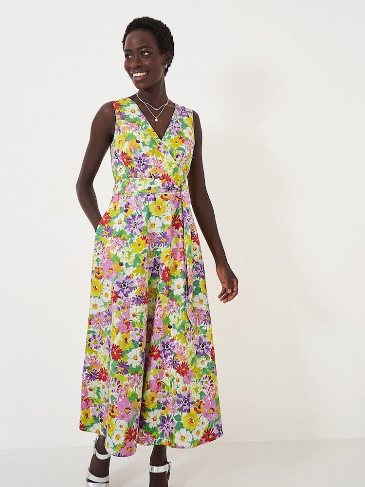 Crew Clothing Floral Printed Wrap Dress - Bild 1 von 4 Crew Clothing Floral Printed Wrap Dress - Bild 1 von 4