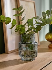 Teksturert glass Vase - Image 1 of 4