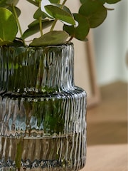 Teksturert glass Vase - Image 2 of 4