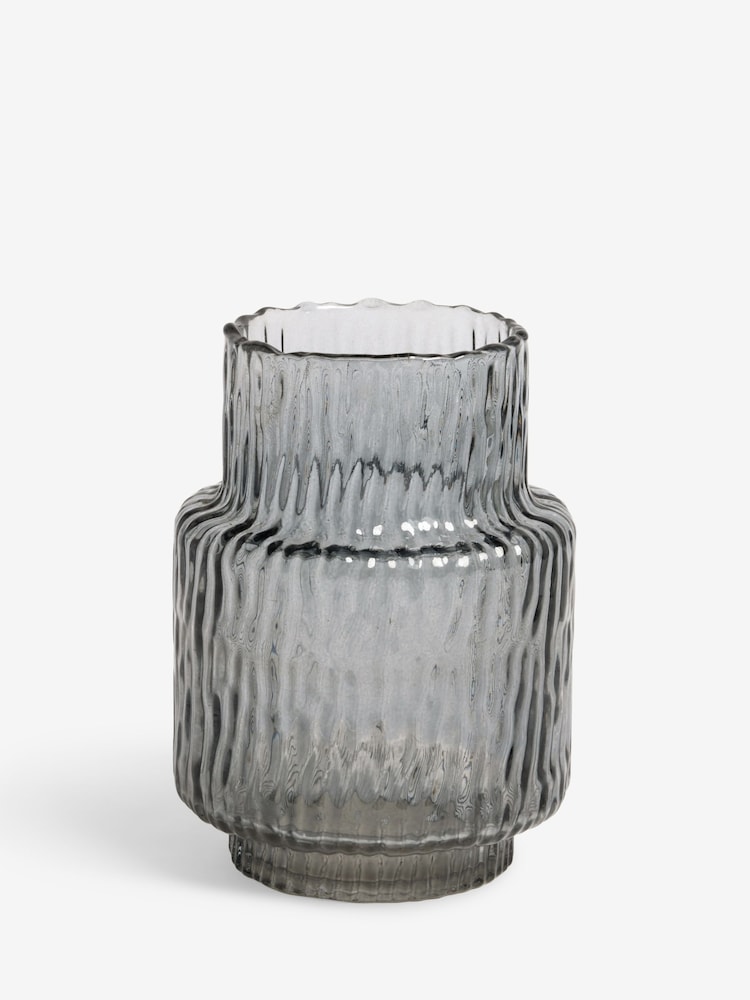 Teksturert glass Vase - Image 3 of 4