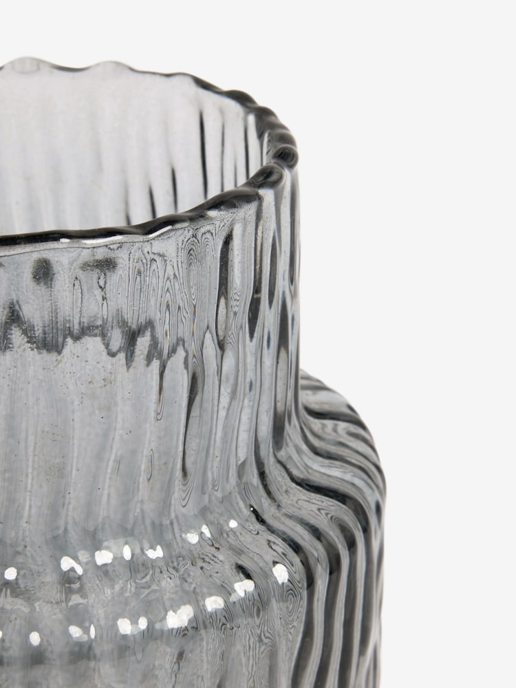 Teksturert glass Vase - Image 4 of 4