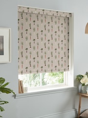 Sophie Allport Grey Homegrown Made to Measure Roller Blinds - Image 2 of 6