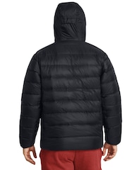 Under Armour Black/White Legend Down Hooded Jacket - Image 2 of 7