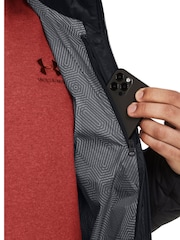 Under Armour Black/White Legend Down Hooded Jacket - Image 4 of 7